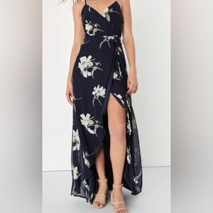 COPY - NWT All Mine High-Low Wrap Dress